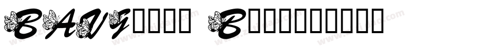 BAVGarde Bold字体转换